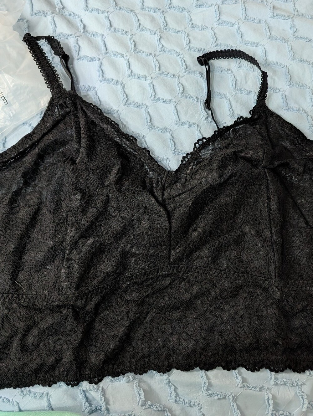 torrid Black Lace Camisole Bralette